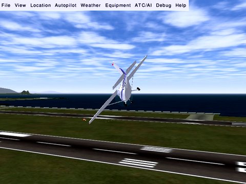 First TakeOFF-Crash