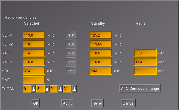 Radi Setting