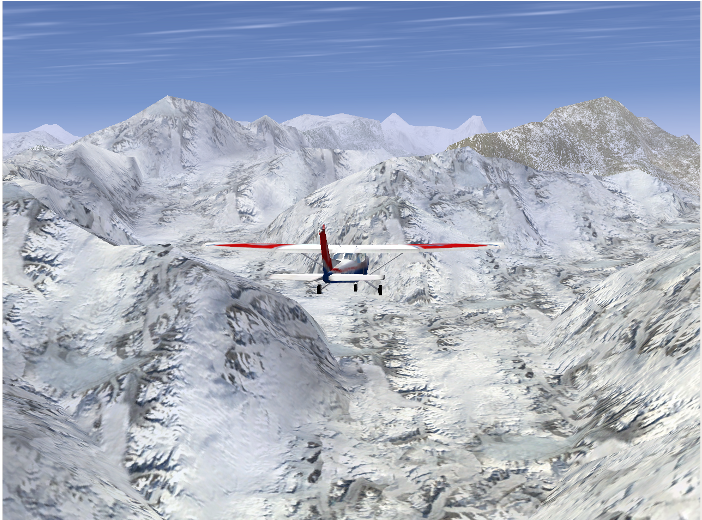C172 in the Alps